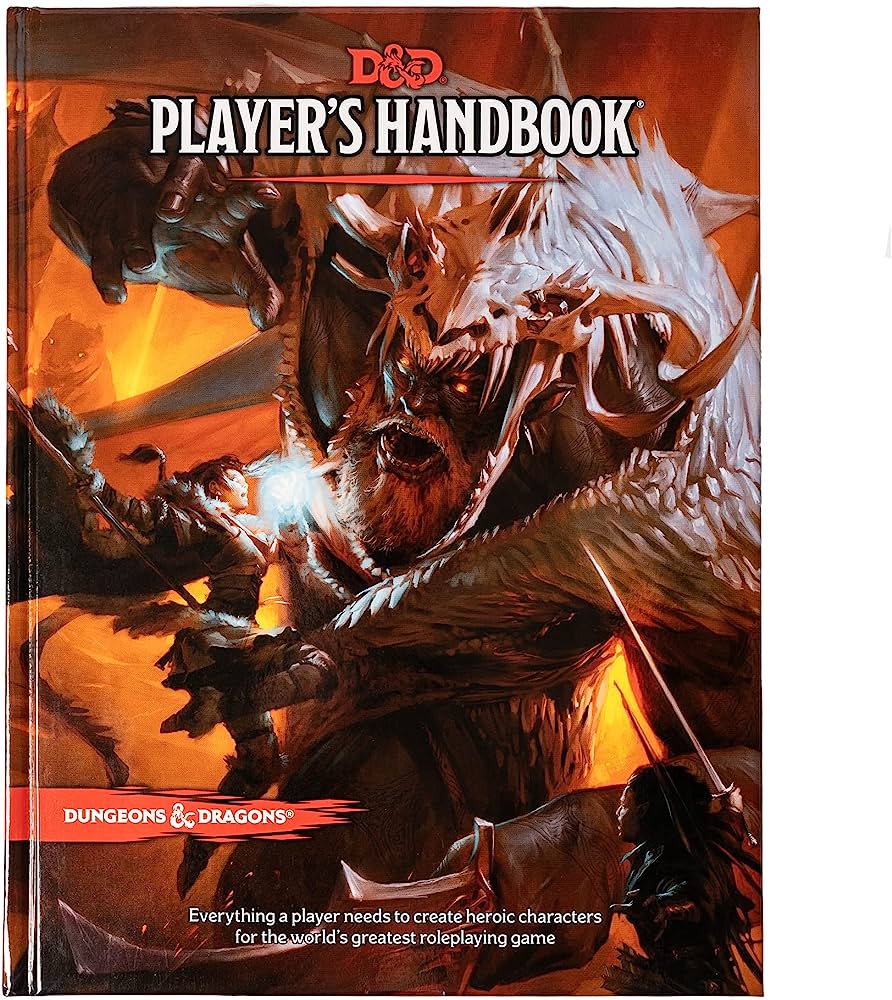 D&D 5e Book: Player's Handbook