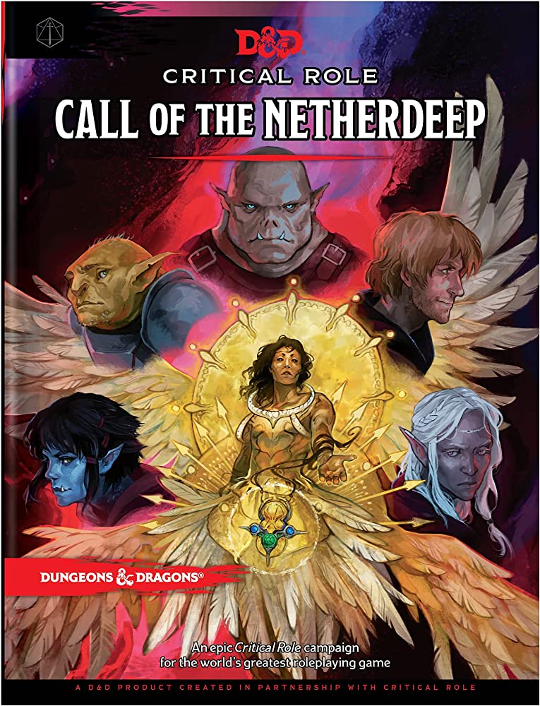 Dungeons & Dragons 5e Book: Call of the Netherdeep (Critical Role)