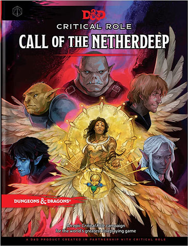 Dungeons & Dragons 5e Book: Call of the Netherdeep (Critical Role)