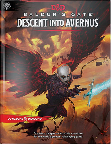 Dungeons & Dragons 5th Edition Book: Baldur's Gate: Descent Into Avernus