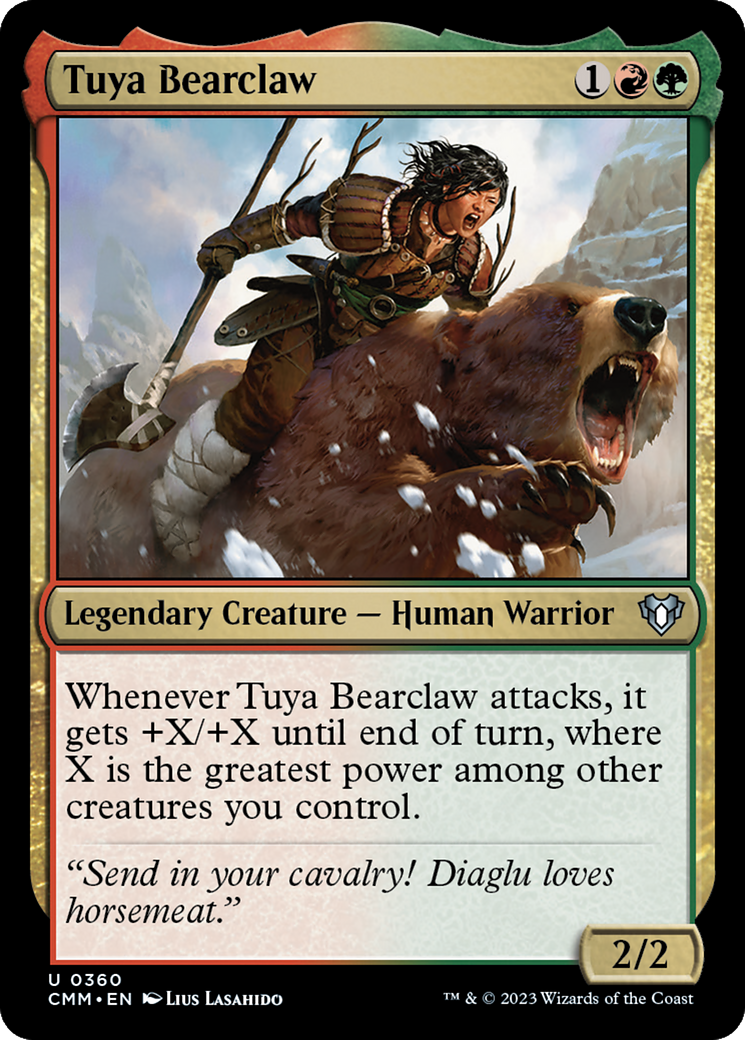 Tuya Bearclaw [Commander Masters] | Gauntlet Hobbies - Angola