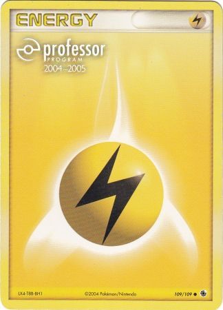 Lightning Energy (109/109) (2004 2005) [Professor Program Promos] | Gauntlet Hobbies - Angola