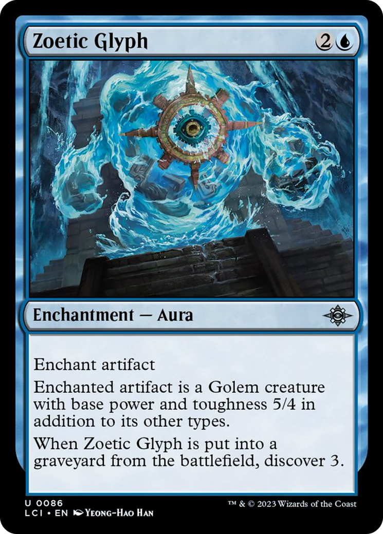 Zoetic Glyph [The Lost Caverns of Ixalan] | Gauntlet Hobbies - Angola