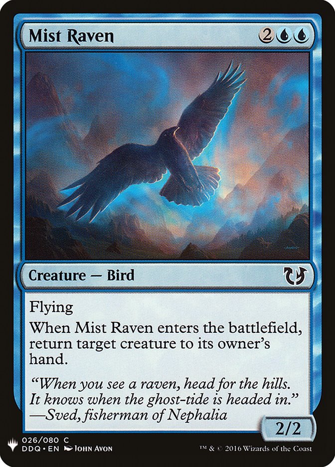 Mist Raven [Mystery Booster] | Gauntlet Hobbies - Angola