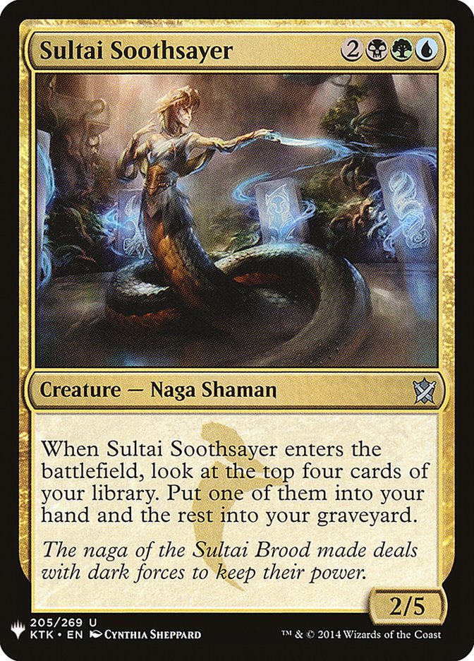 Sultai Soothsayer [Mystery Booster] | Gauntlet Hobbies - Angola