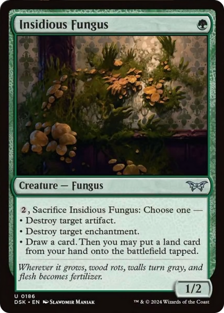 Insidious Fungus [Duskmourn: House of Horror]