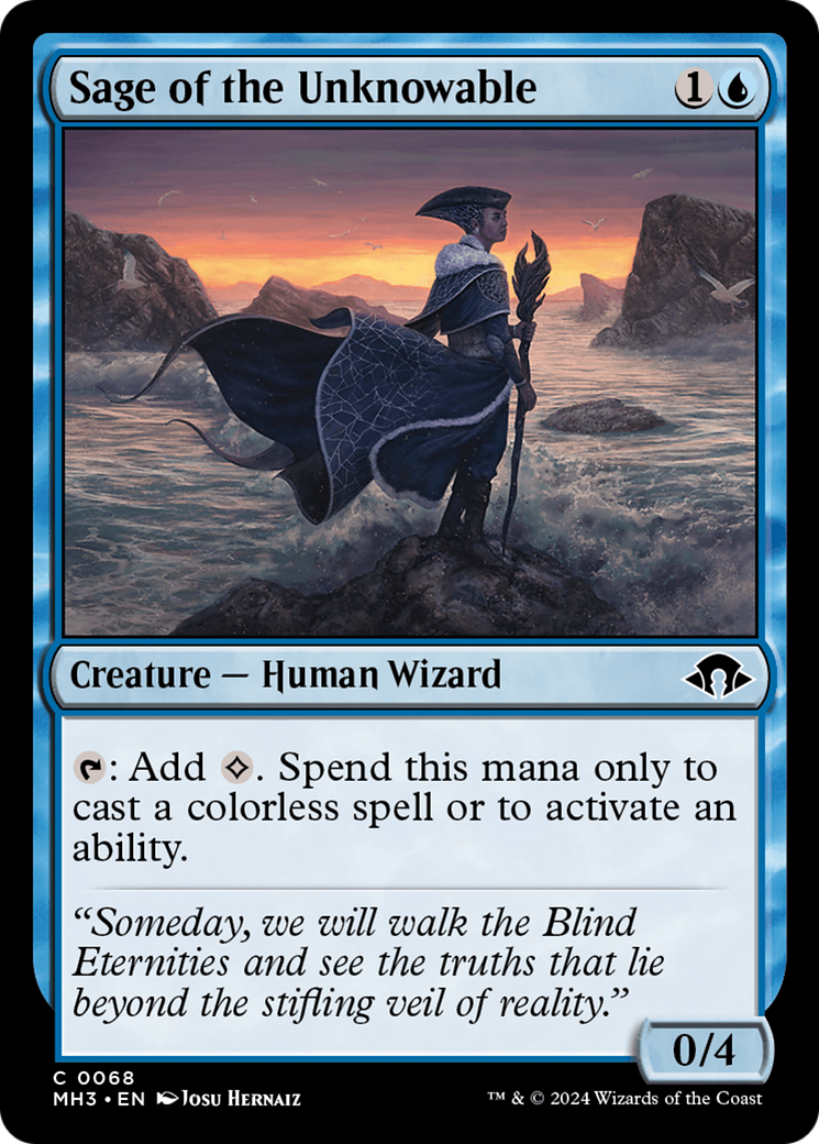 Sage of the Unknowable [Modern Horizons 3] | Gauntlet Hobbies - Angola