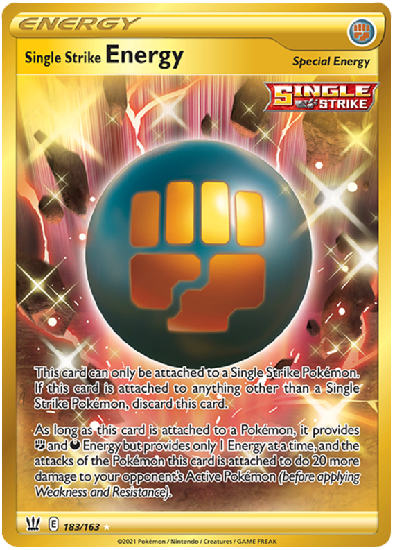 Single Strike Energy (183/163) [Sword & Shield: Battle Styles] | Gauntlet Hobbies - Angola