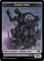 Phyrexian Germ // Zombie Army Double-Sided Token [Modern Horizons 3 Tokens] | Gauntlet Hobbies - Angola