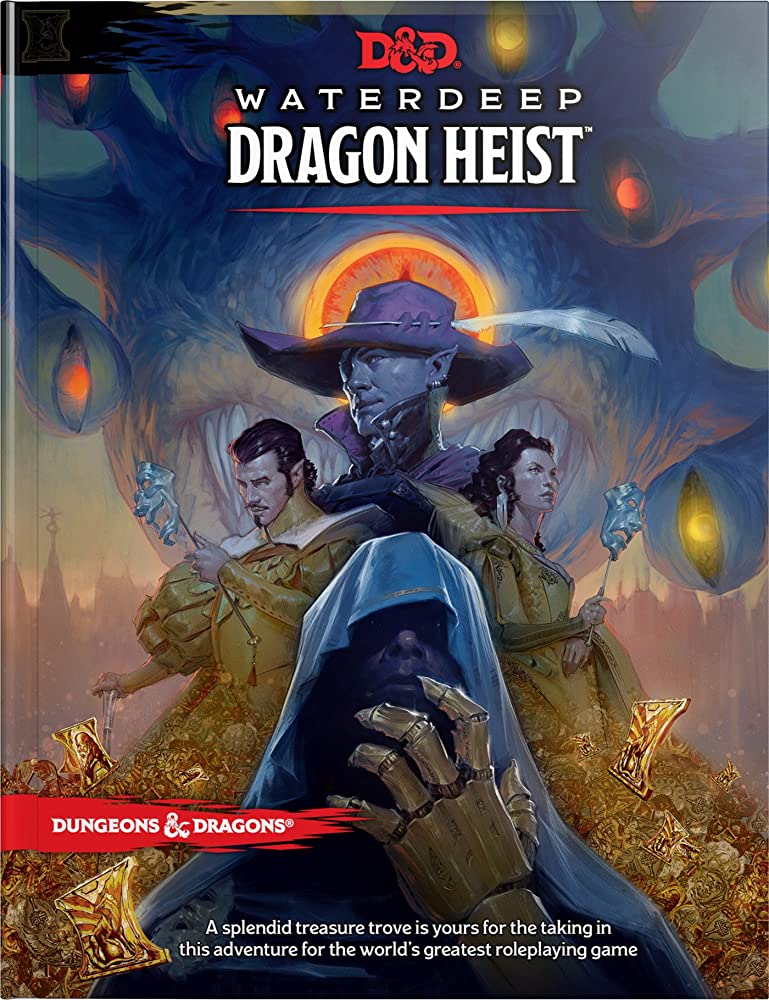 Dungeons & Dragon 5e Book: Waterdeep Dragon Heist | Gauntlet Hobbies - Angola