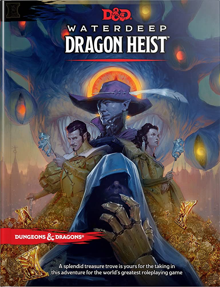 Dungeons & Dragon 5e Book: Waterdeep Dragon Heist