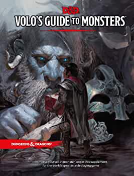 D&D 5e Book: Volo's Guide To Monsters