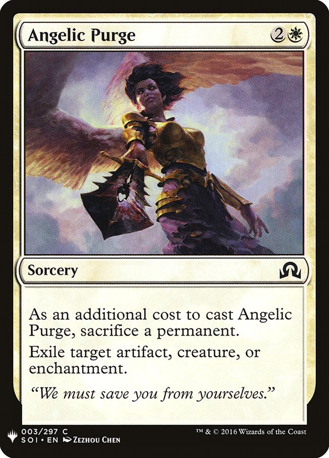 Angelic Purge [Mystery Booster] | Gauntlet Hobbies - Angola