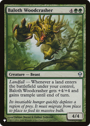 Baloth Woodcrasher [The List Reprints]