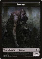 Spider // Zombie Double-Sided Token [Dungeons & Dragons: Adventures in the Forgotten Realms Tokens] | Gauntlet Hobbies - Angola