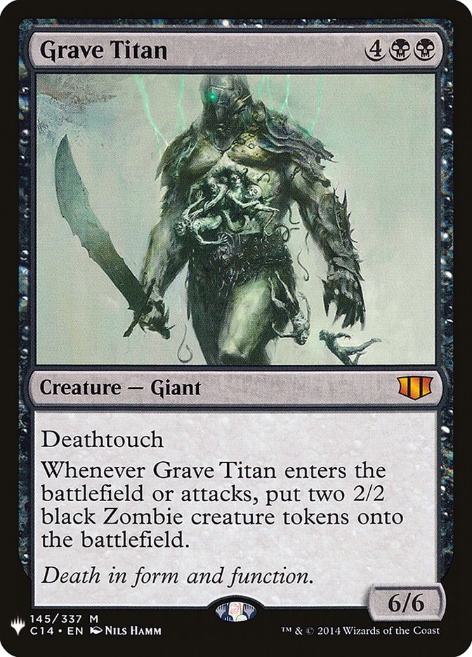 Grave Titan [Mystery Booster] | Gauntlet Hobbies - Angola