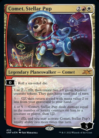 Comet, Stellar Pup (Galaxy Foil) [Unfinity]