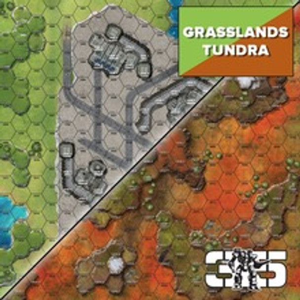 Battletech Battlemat: Tundra / Grasslands E Battlemat | Gauntlet Hobbies - Angola