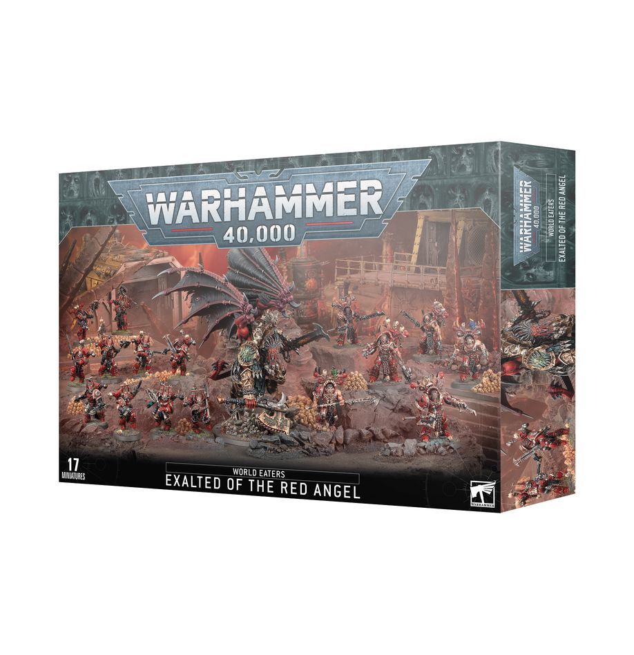 Warhammer 40k: World Eaters Exhalted of the Red Angel (Holiday Box 2023) | Gauntlet Hobbies - Angola