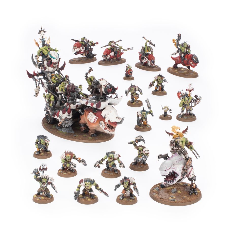 Warhammer 40k: Orks Beast Snagga Stampede (Holiday 2023 Box)