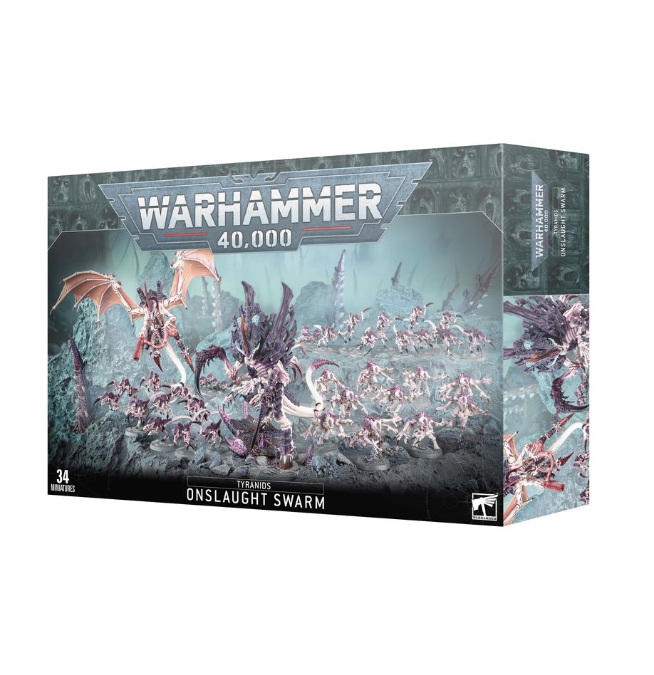 Warhammer 40k: Tyranids Onslaught Swarm (Holiday 2023 Box) | Gauntlet Hobbies - Angola