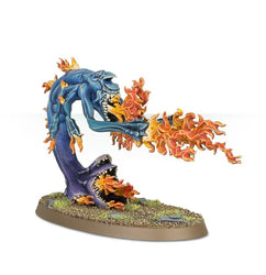 Warhammer AOS/40k: Herald of Tzeentch on Burning Chariot