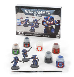 Warhammer 40k: Assault Intercessors + Paints Set