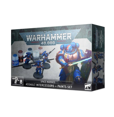 Warhammer 40k: Assault Intercessors + Paints Set