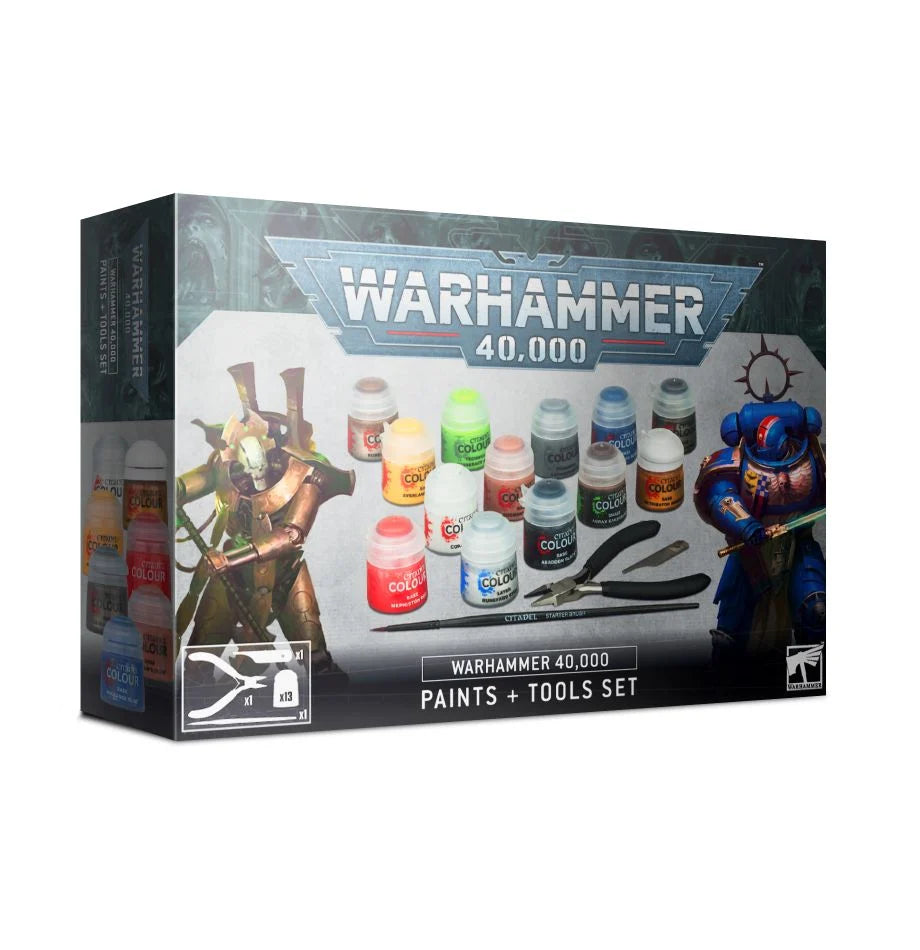 Warhammer 40k: Paint & Tool Kit | Gauntlet Hobbies - Angola