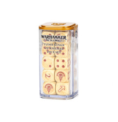 Warhammer The Old World: Tome Kings of Khemri Dice Set