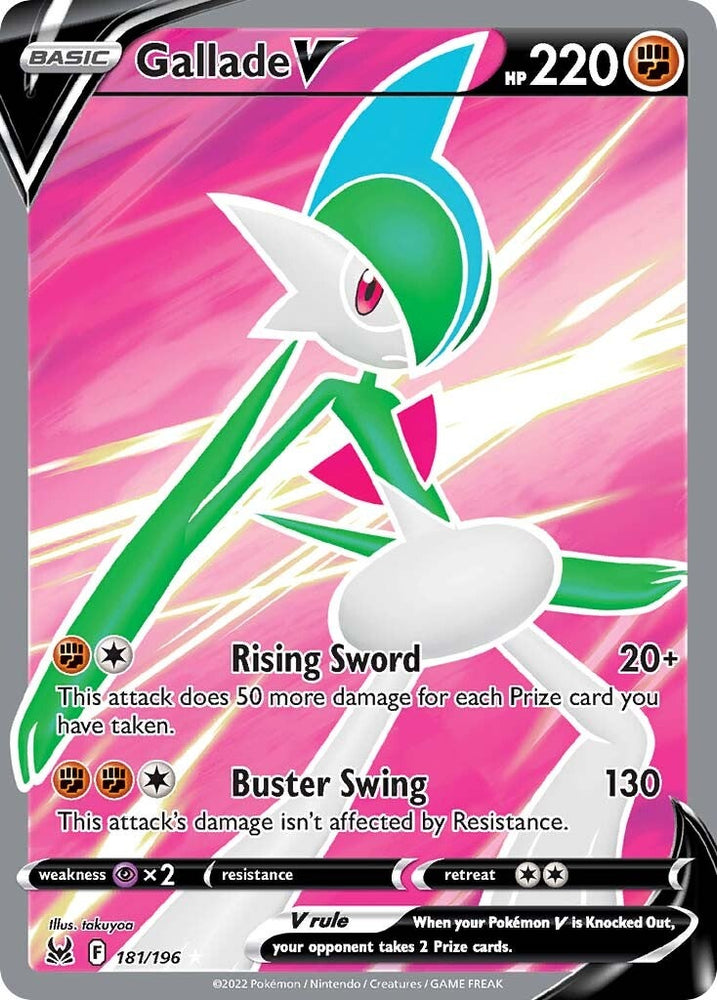 Gallade V (181/196) [Sword & Shield: Lost Origin]