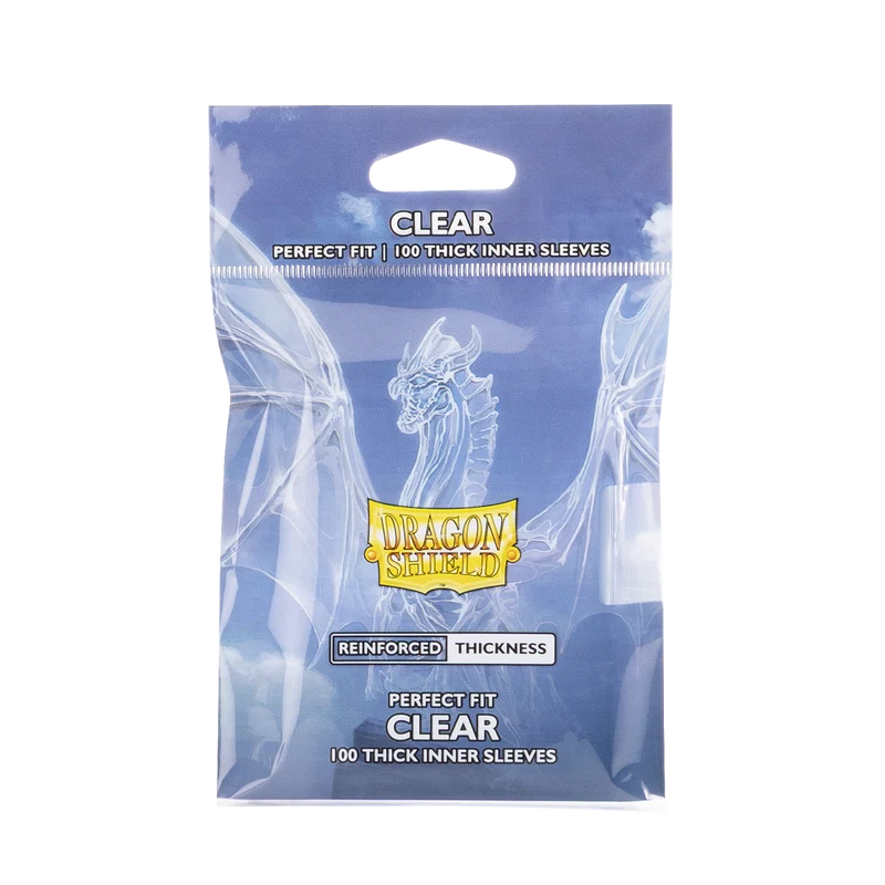 Dragon Shield Perfect Fit Sleeve - Clear Thick Inner 100ct