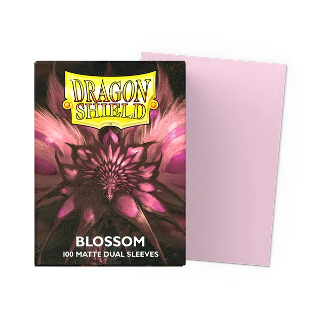 Dragon Shield Blossom Matte Dual sleeves