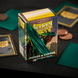 Dragon Shield Matte Dual Sleeve - Power & Copper