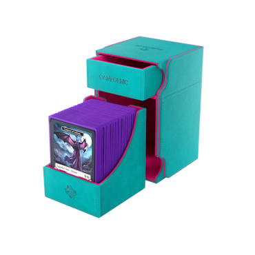 Gamegenic Deck Box: Watchtower 100+ XL Convertible (Teal/Pink)