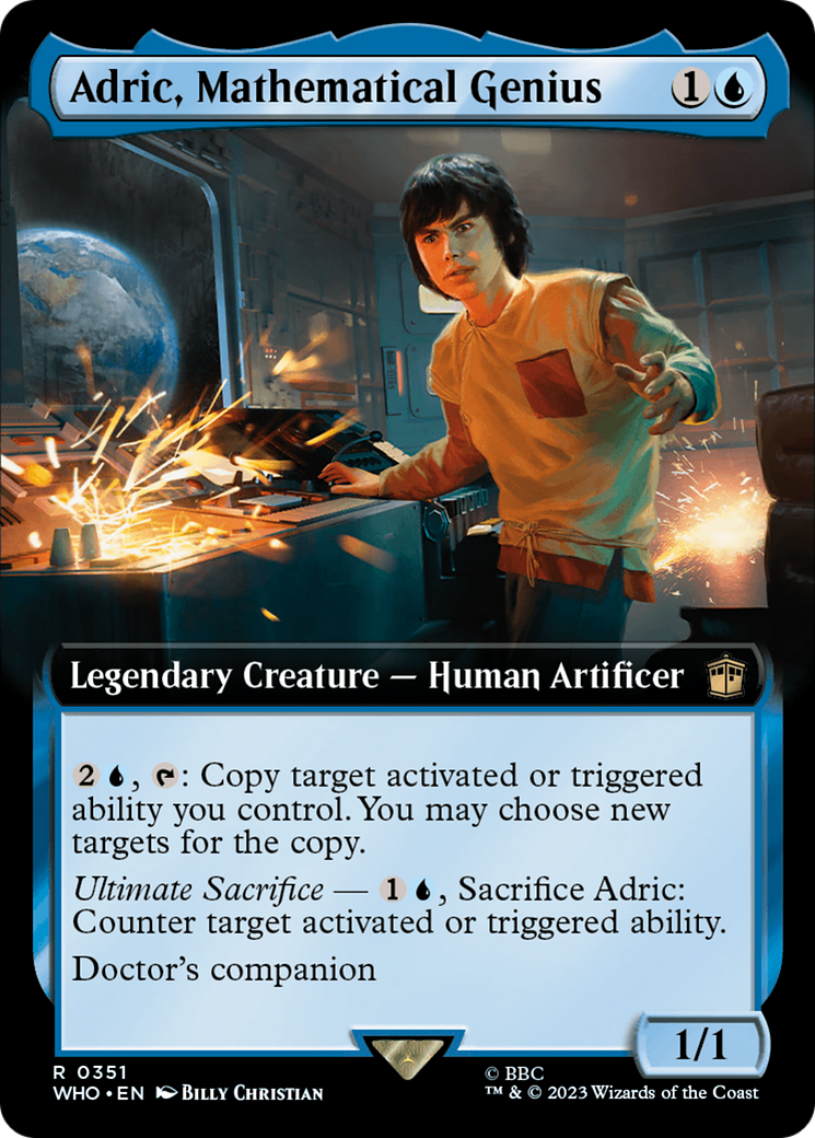 Adric, Mathematical Genius (Extended Art) [Doctor Who] | Gauntlet Hobbies - Angola