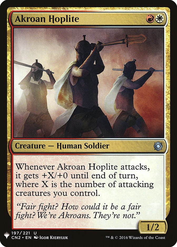 Akroan Hoplite [Mystery Booster] | Gauntlet Hobbies - Angola