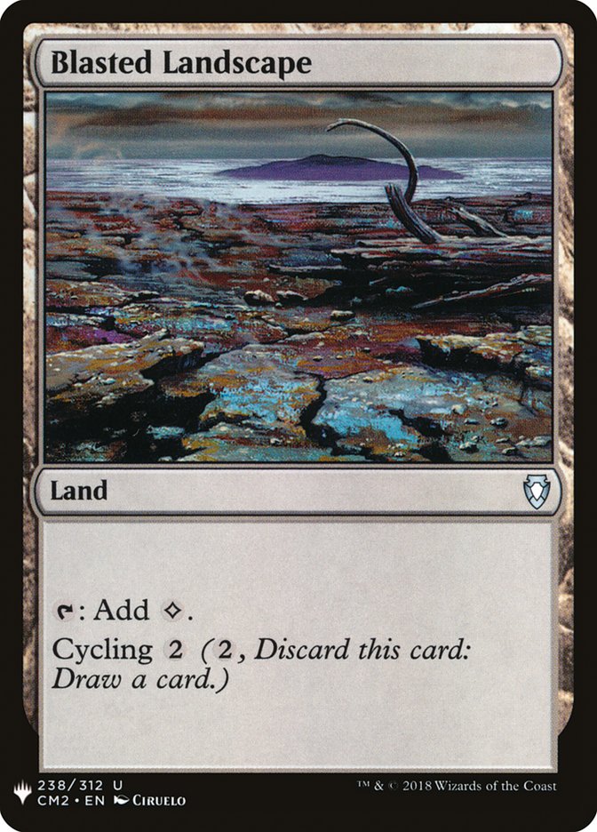 Blasted Landscape [Mystery Booster] | Gauntlet Hobbies - Angola