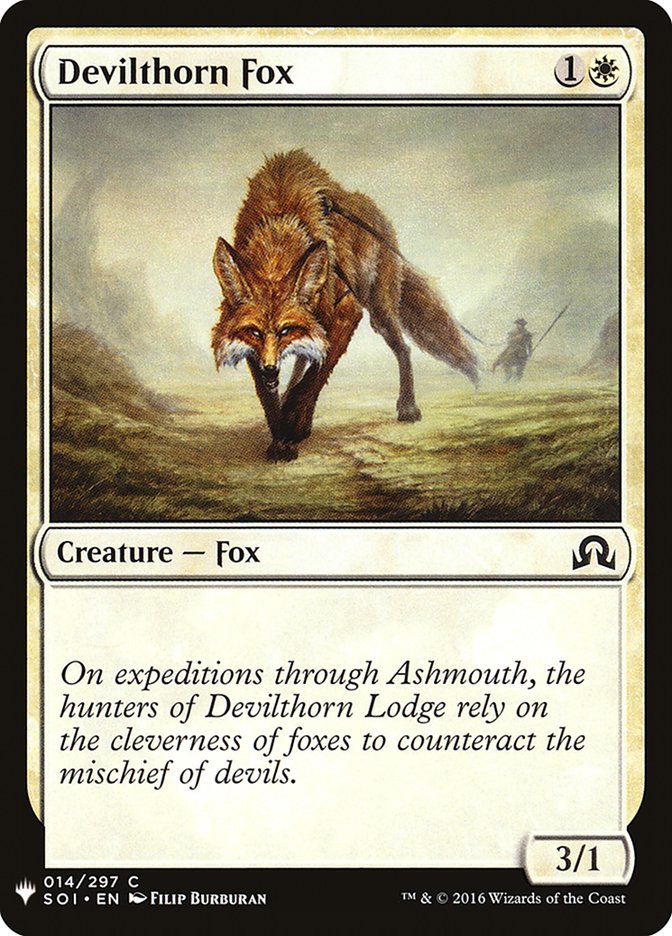 Devilthorn Fox [Mystery Booster] | Gauntlet Hobbies - Angola
