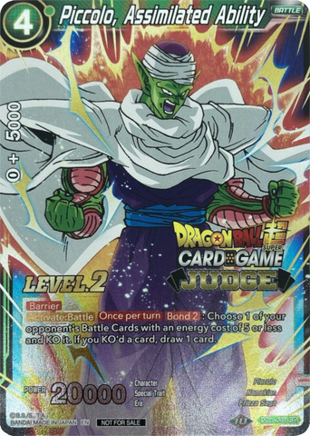 Piccolo, Assimilated Ability (Level 2) (DB1-048) [Judge Promotion Cards]