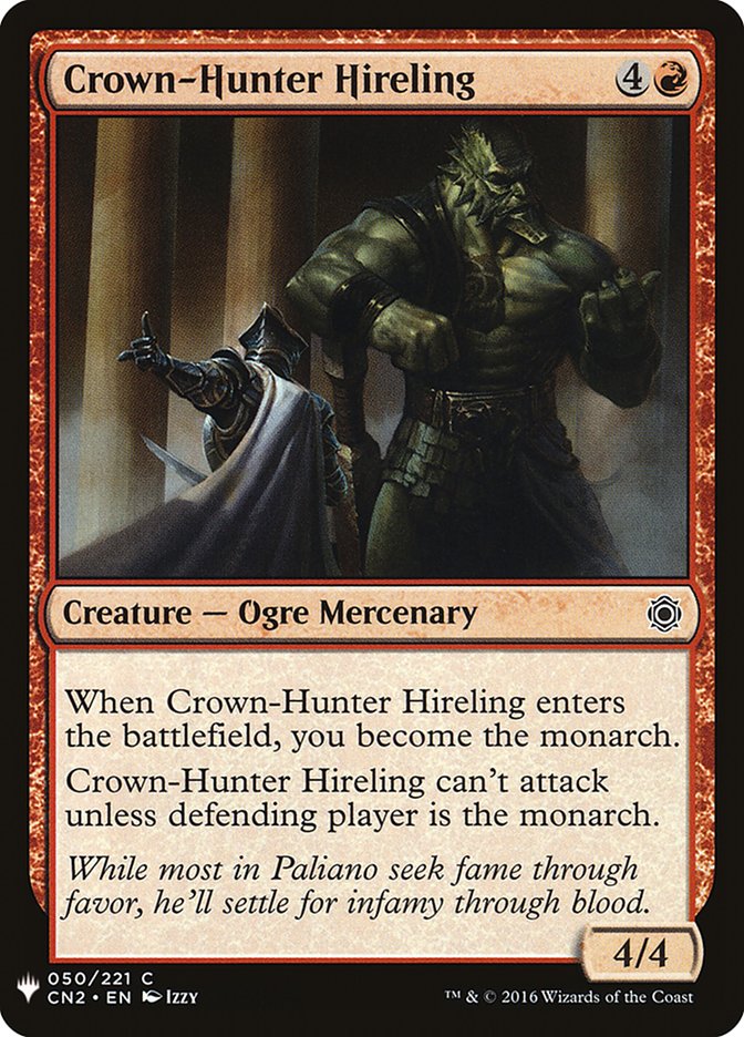 Crown-Hunter Hireling [Mystery Booster] | Gauntlet Hobbies - Angola