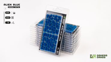 GamersGrass Grass Tufts: Alien Blue 6mm - Wild