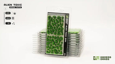 GamersGrass Grass Tufts: Alien Toxic 6mm - Wild