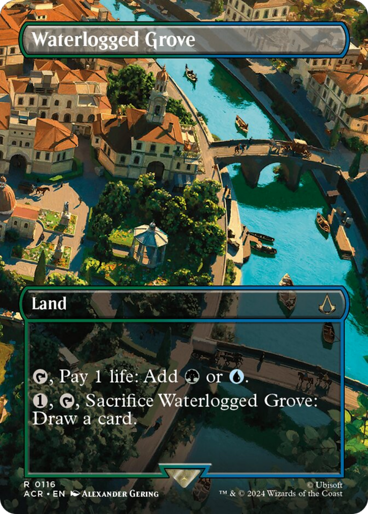 Waterlogged Grove (Borderless) [Assassin's Creed] | Gauntlet Hobbies - Angola