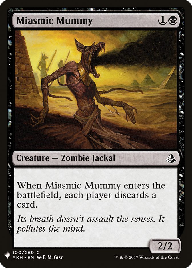 Miasmic Mummy [Mystery Booster] | Gauntlet Hobbies - Angola
