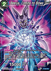 Beerus, Coming to Blows (Unison Warrior Series Boost Tournament Pack Vol. 7) (P-367) [Tournament Promotion Cards]