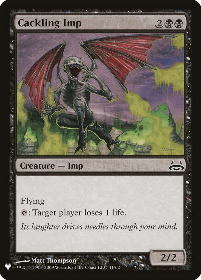 Cackling Imp [Mystery Booster] | Gauntlet Hobbies - Angola