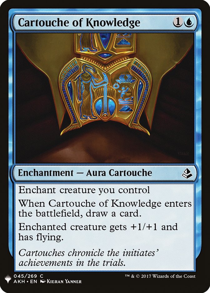 Cartouche of Knowledge [Mystery Booster] | Gauntlet Hobbies - Angola