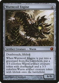 Wurmcoil Engine (Scars of Mirrodin) [Oversize Cards] | Gauntlet Hobbies - Angola