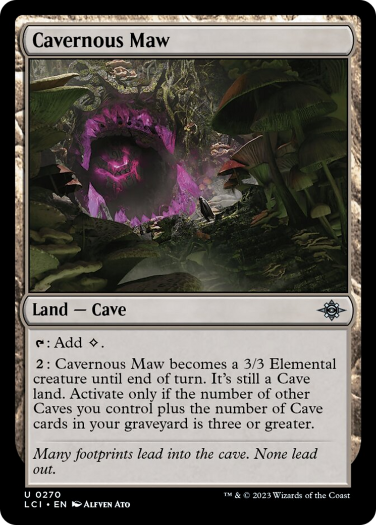 Cavernous Maw [The Lost Caverns of Ixalan] | Gauntlet Hobbies - Angola